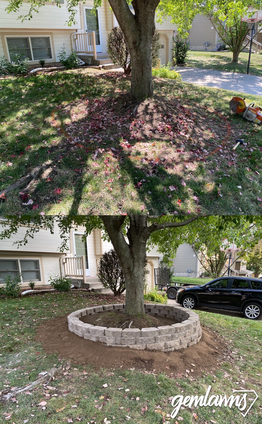 Retaining Wall Build